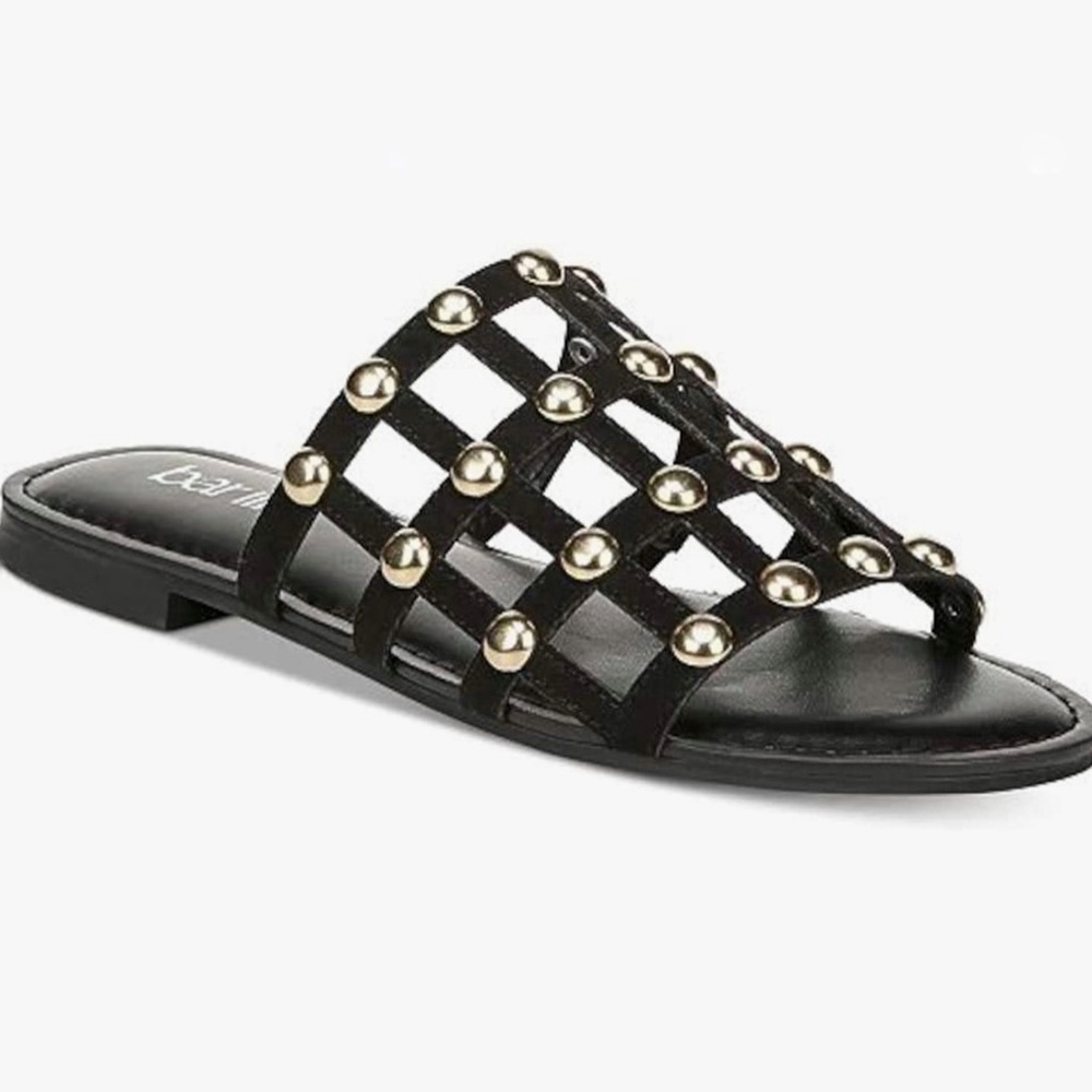Bar III Black Sandal